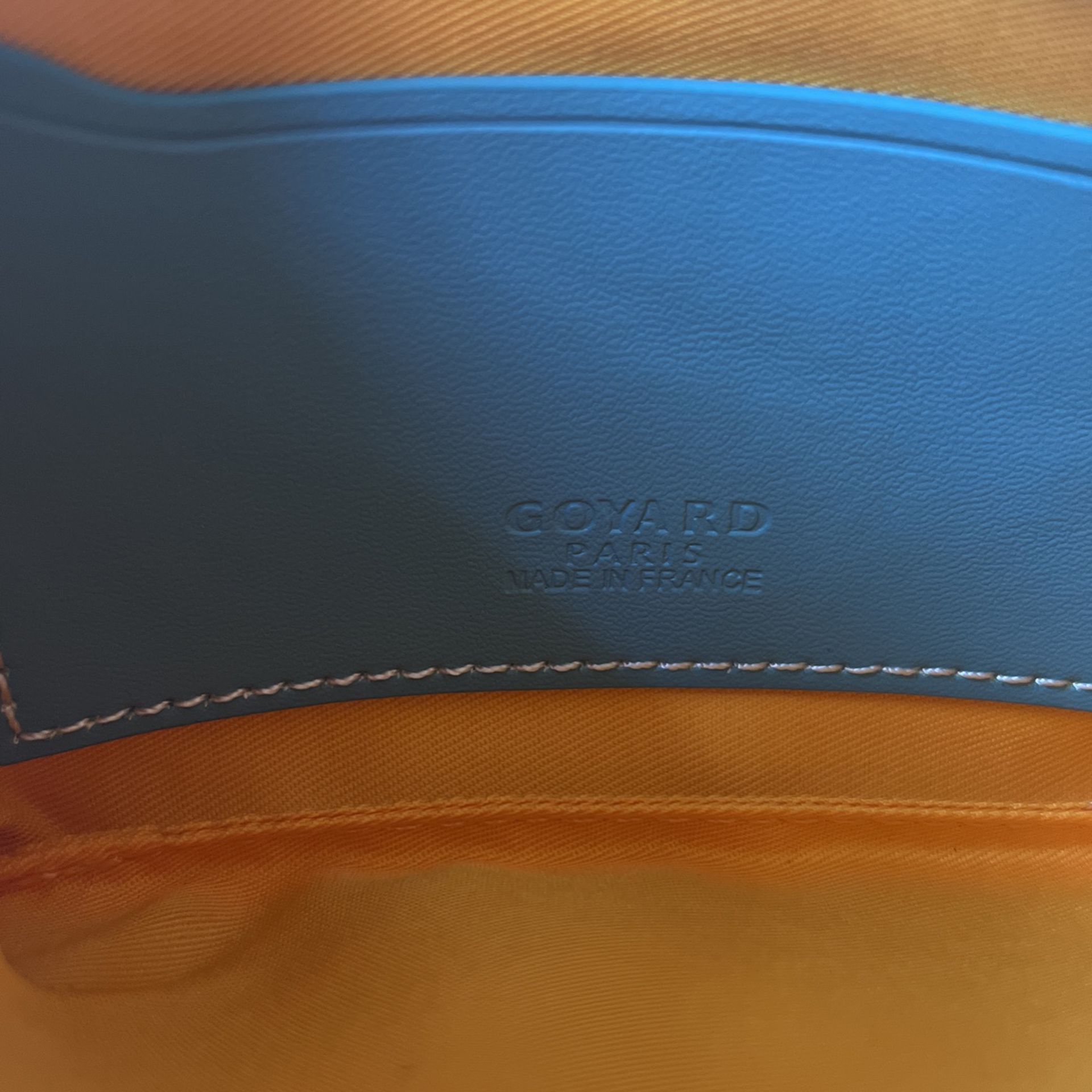 Designer GOYARD SENAT 2 MINI Blue For Sale at 1stDibs  goyard coin bag,  designer coin purse, goyard coin holder