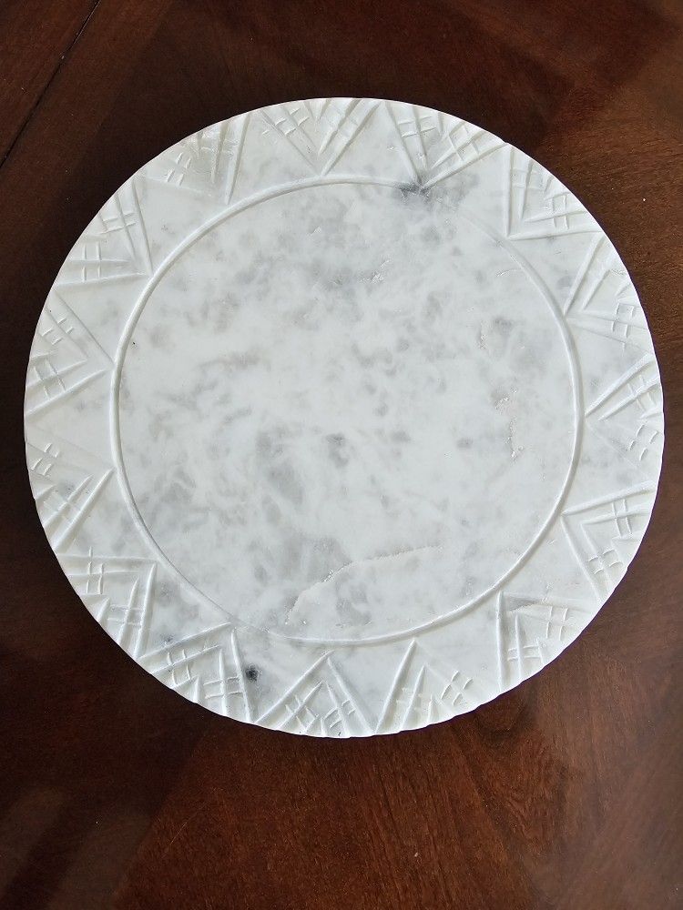 Rotating Marble Serving Board