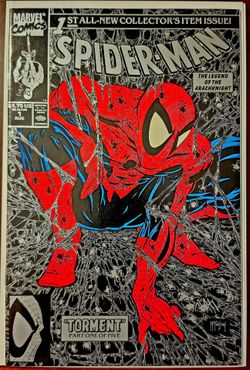 Spider-man #1 🔑 Silver Edition Marvel Comics McFarlane Homage NM 🔥🔥🔥