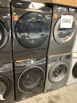 Samsung washer and dryer gas
