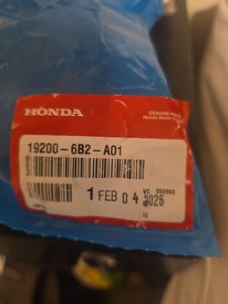 Honda Genuine water pump Part 19200-6B2-A01