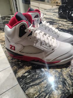 Jordan 5 fire red