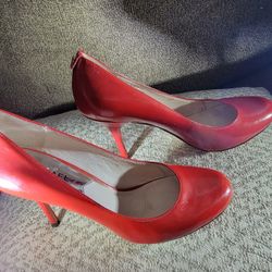 Michael Kors Red High Heels Size 6.5