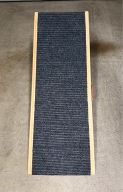 Dog ramp for bed adjustable height
