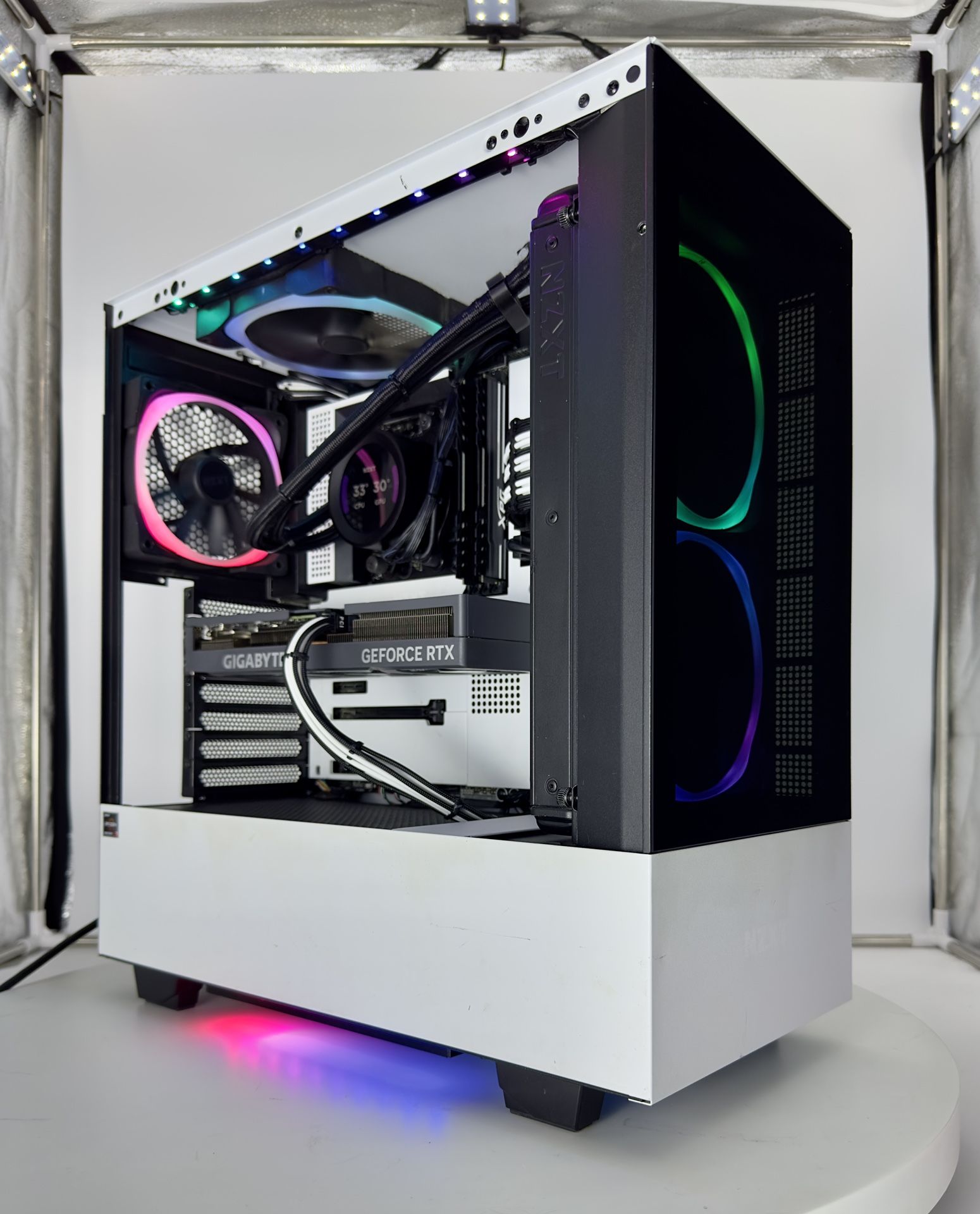 NVIDIA RTX 4060 Ti AMD Ryzen 5 3600X 16GB DDR4 RAM 500GB SSD RGB Gaming PC