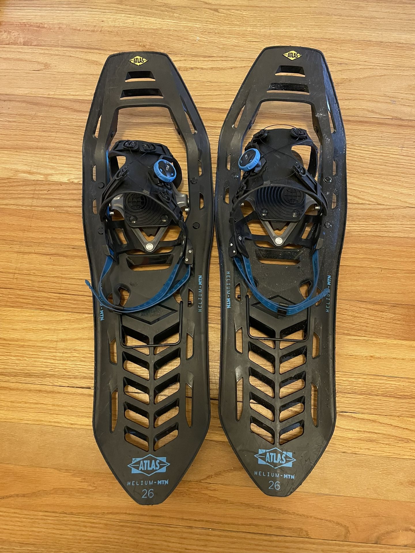 Atlas Helium-MTN 26 inch Snowshoes with BOA closure - Blue / Black