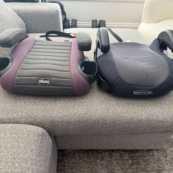 Car booster seat, Boy and girl