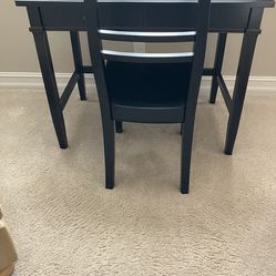 Small desk and chair