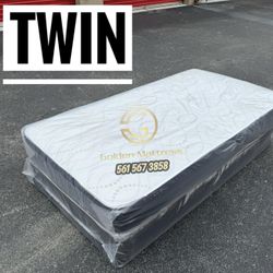 Twin Size Mattress Set – Medium Comfort – Available Today 🚚