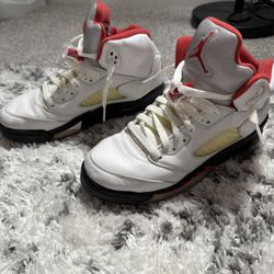 Jordan 5 Retro Fire Red Silver Tongue (2020)