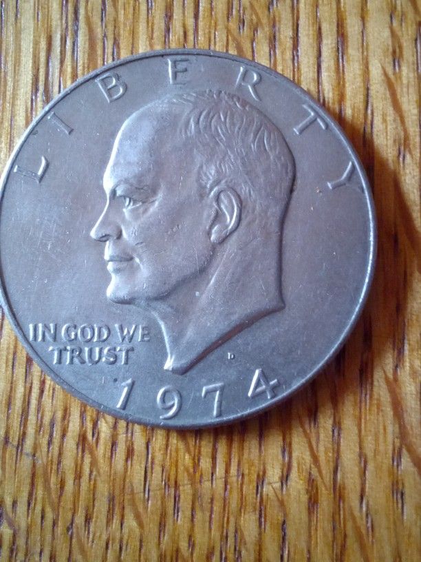 1974D Silver Dollar