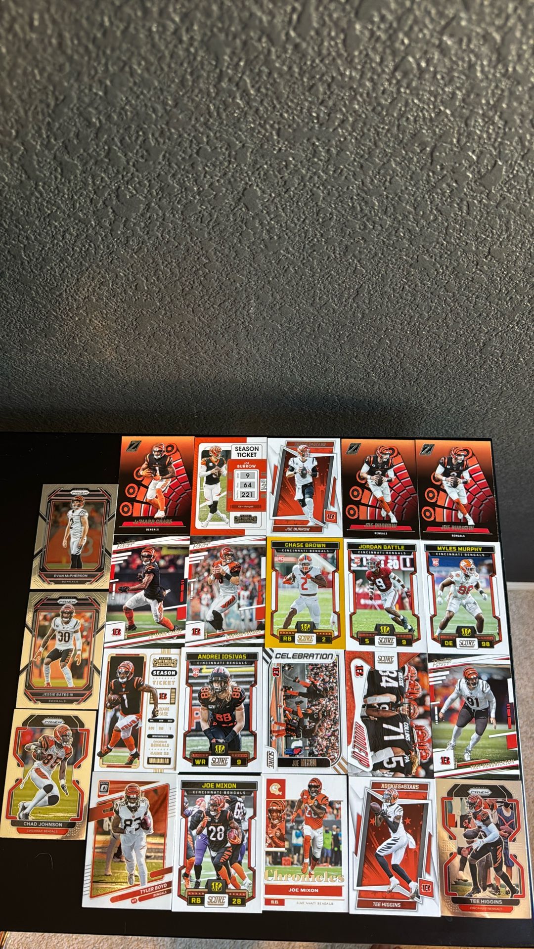 Football Cards, Cincinnati Bengals