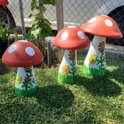 New Mushroom Decorations For Lawn And Garden