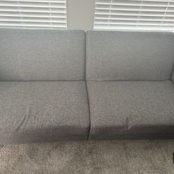 Gray Futon