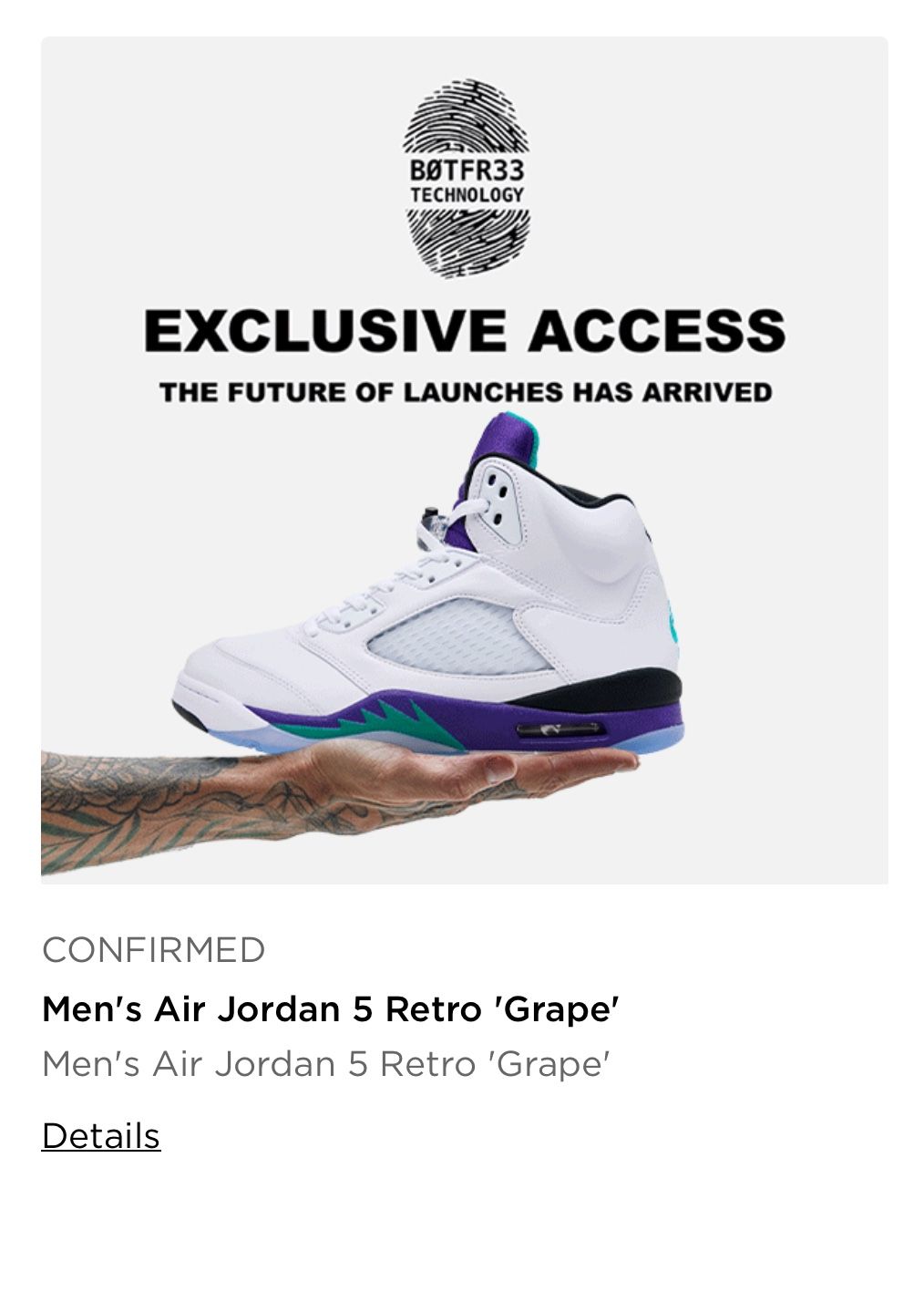 Nike Air Jordan 5 Grape 🍇