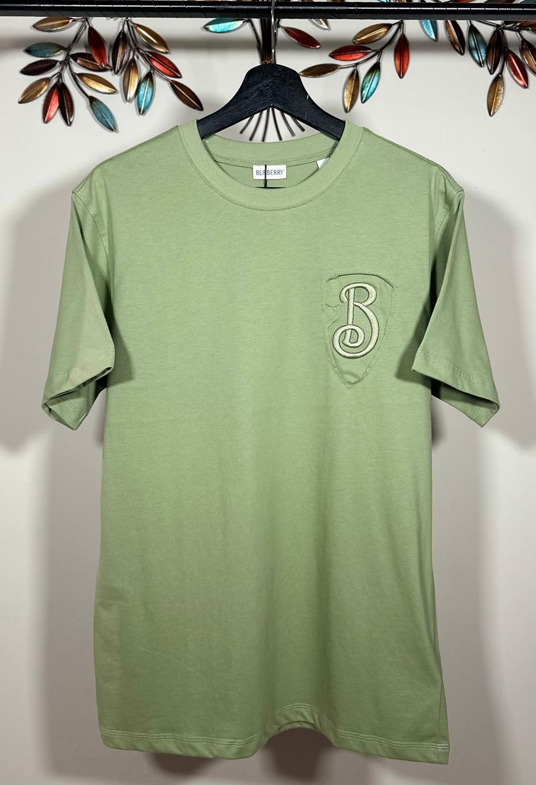 BURBERRY LOGO EMBROIDERED T-SHIRT SS25 !!!
