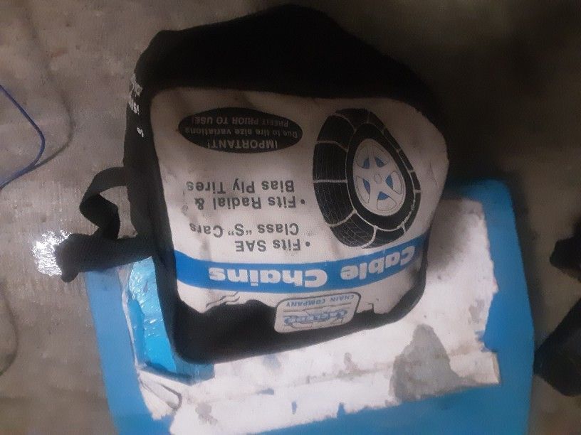 Never Used Cable Chains