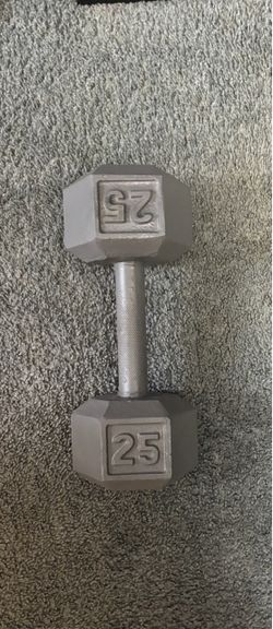 25lb dumbbell