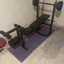 Weight Bent With Dumbbells 