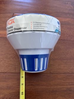 NEW HDX 3" Tabs Floating Swimming Pool Spa Chlorine Dispenser Fits 4 Tabs
