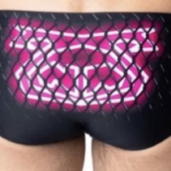 NASTY PIG Brand Radiate Bikini Swim Brief Size Large or XLarge Available Black & Hot Pink  Brand New With Tags  Retail $59. Yours for $40.  Pick up av