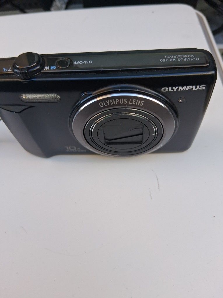 Olympus VR-350 16-megapixel digital camera.