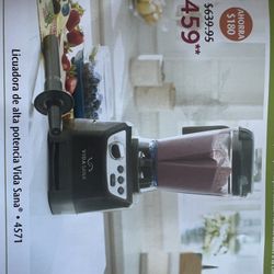 Licuadora Vida Sana De Alta Potensia Nueva Princess House 