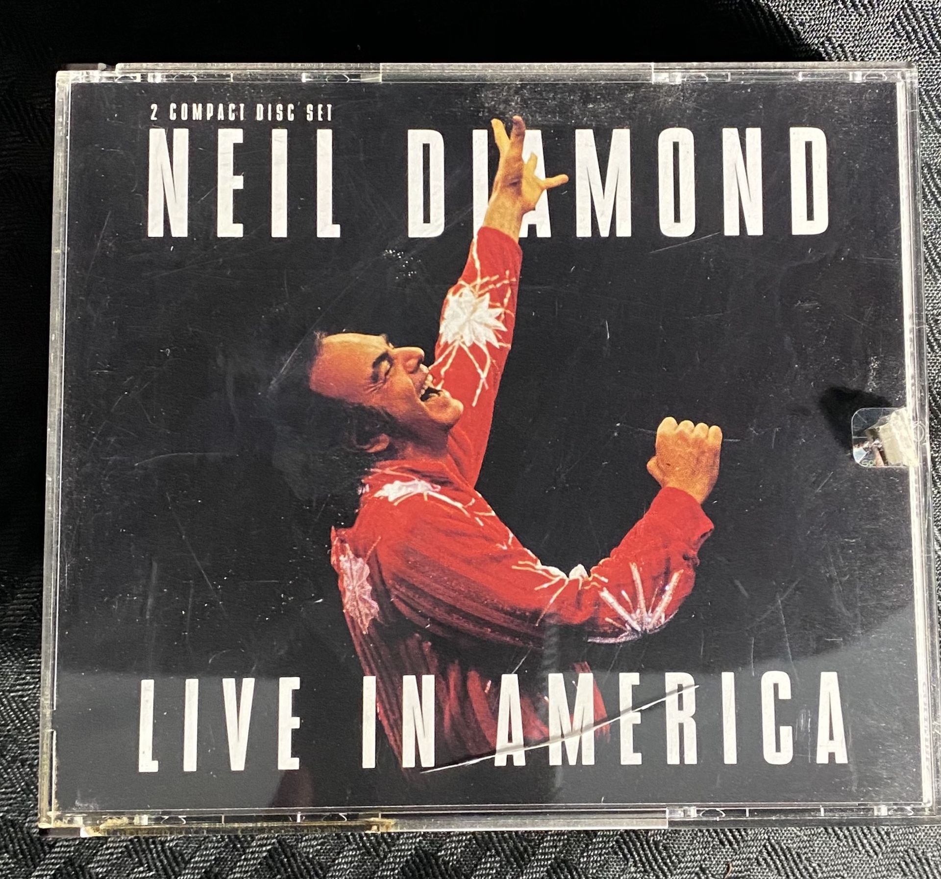 Neil Diamond Live In America (2 Compact Disc Set, 1994)