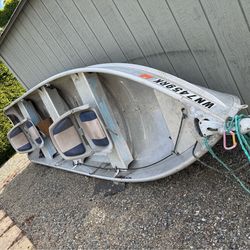 Boat, Trailer, 2 motors