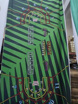 Baccarat Layout