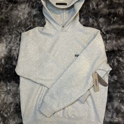 Gray Essentials Fear Of God Hoodie