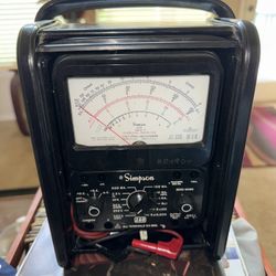 Simpson 260 electrical tester