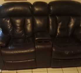Sofa and loveseat