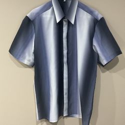 NWOT Men’s Thin Silky Polyester Shirt, Size L