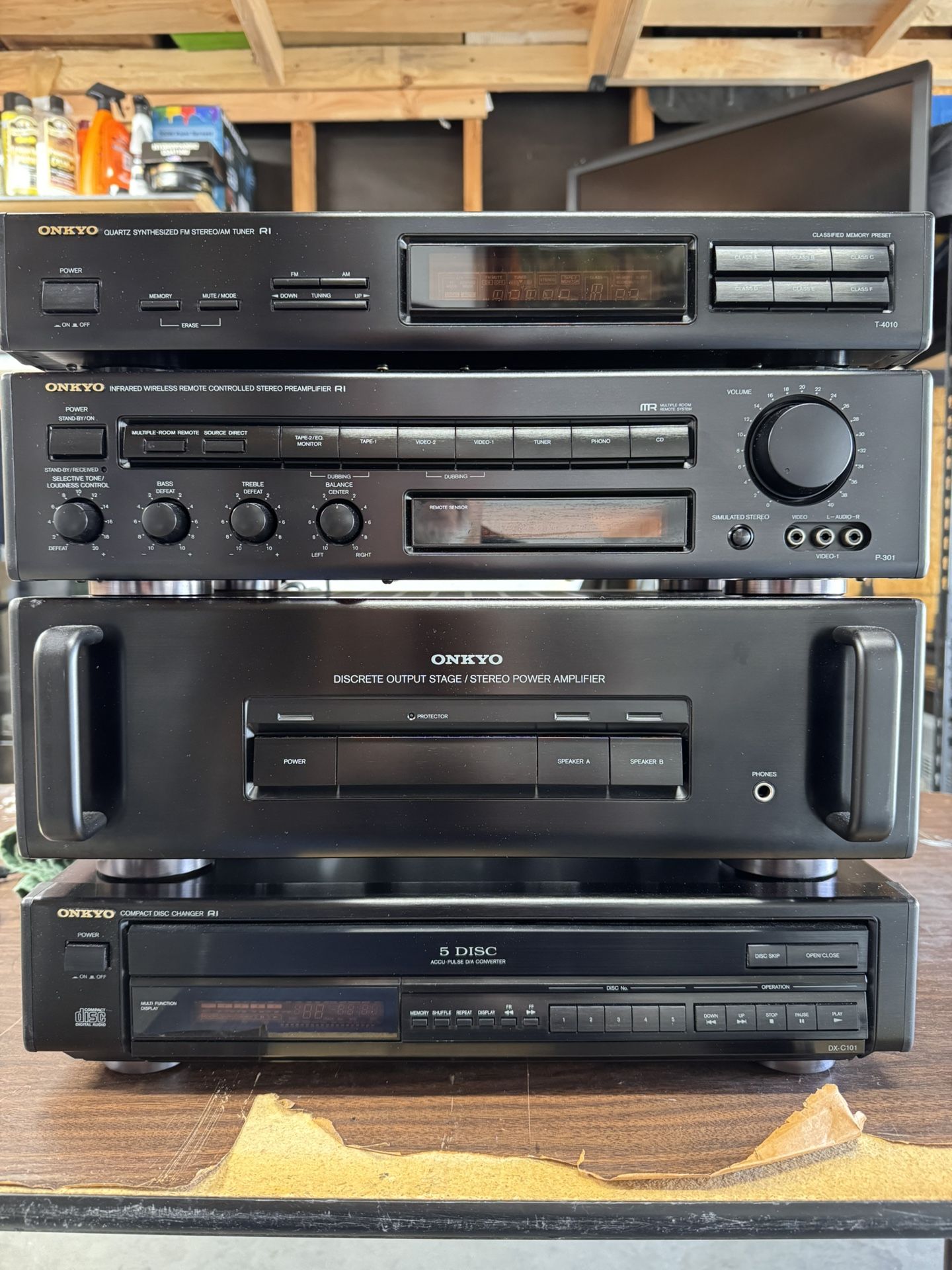 Onkyo 4 Piece Component System