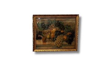 NY: Set of 2 Antique Still Life Art Works