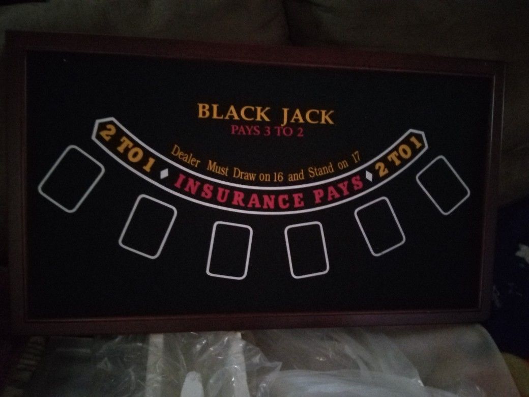 Table Top Black Jack Excalibur Casino 3in1