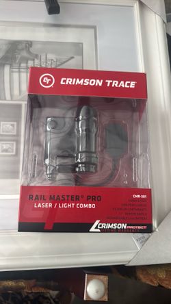 Crimson Trace CMR-301 Railmaster Pro Laser Sight - Black