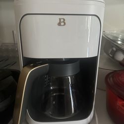 Beautiful brand coffee maker and microwave