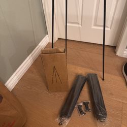 Pack With Three Easel Stands. For Photo Frames Wreaths, Signs, Announcements – All Three Brand New.