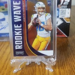 2020 Playoff Rookie Wave Opti Chrome Justin Herbert RC🔥🔥