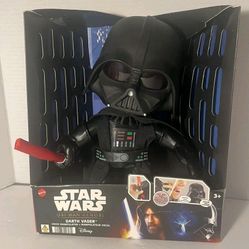 New Star Wars Darth Vader Helmet Voice Manipulator Obi Wan Kenobi Series Plush Toy