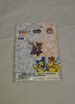 King Pikachu and Greninja Pins 2026 Pokemon Worlds Pins