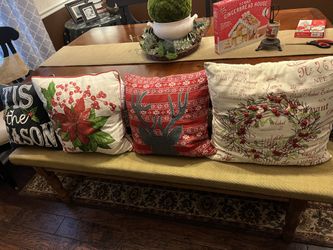 Christmas Pillows X4