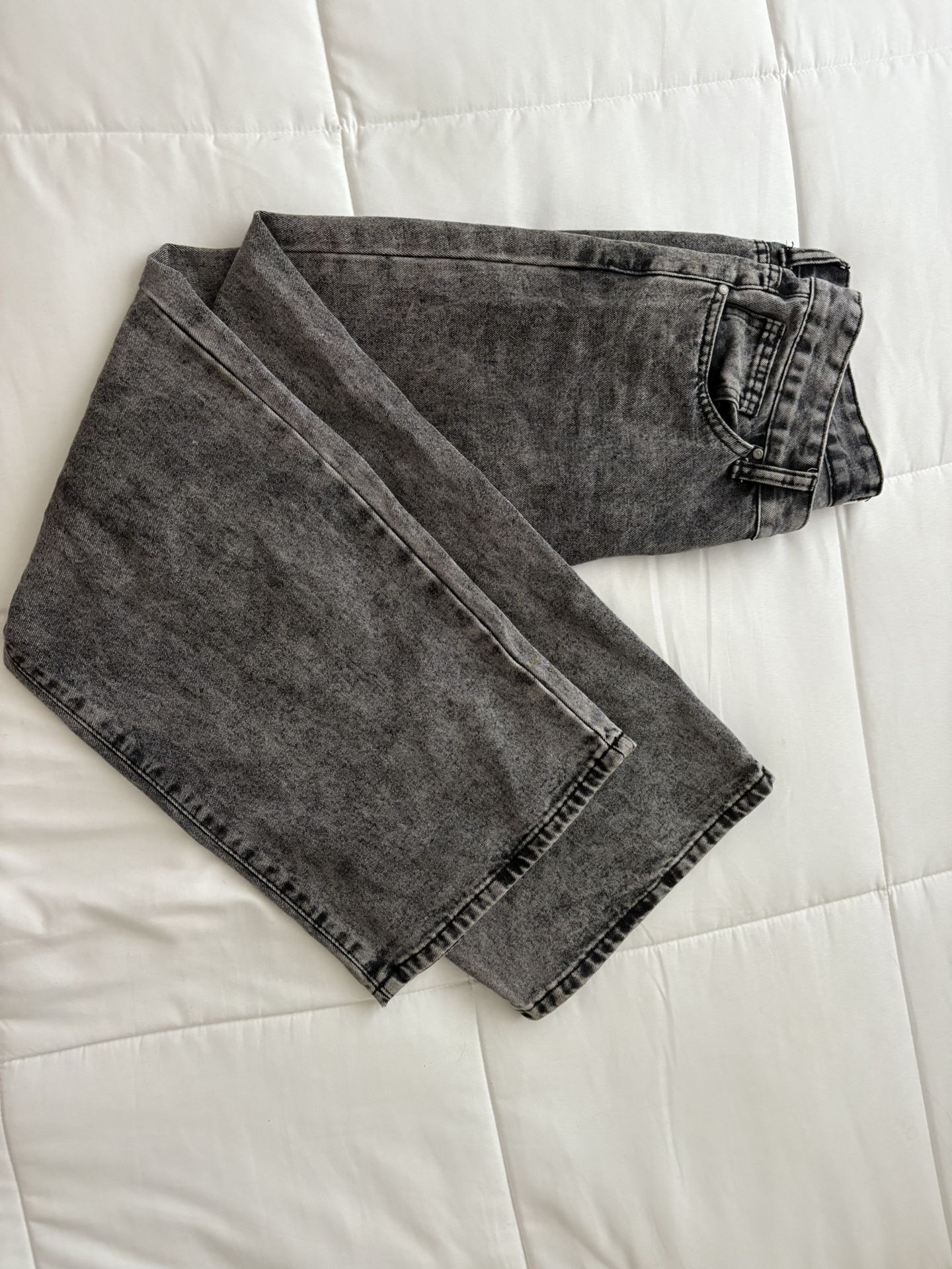 Black Washed Jeans