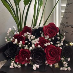 12 Count Flat Bouquet Forever roses
