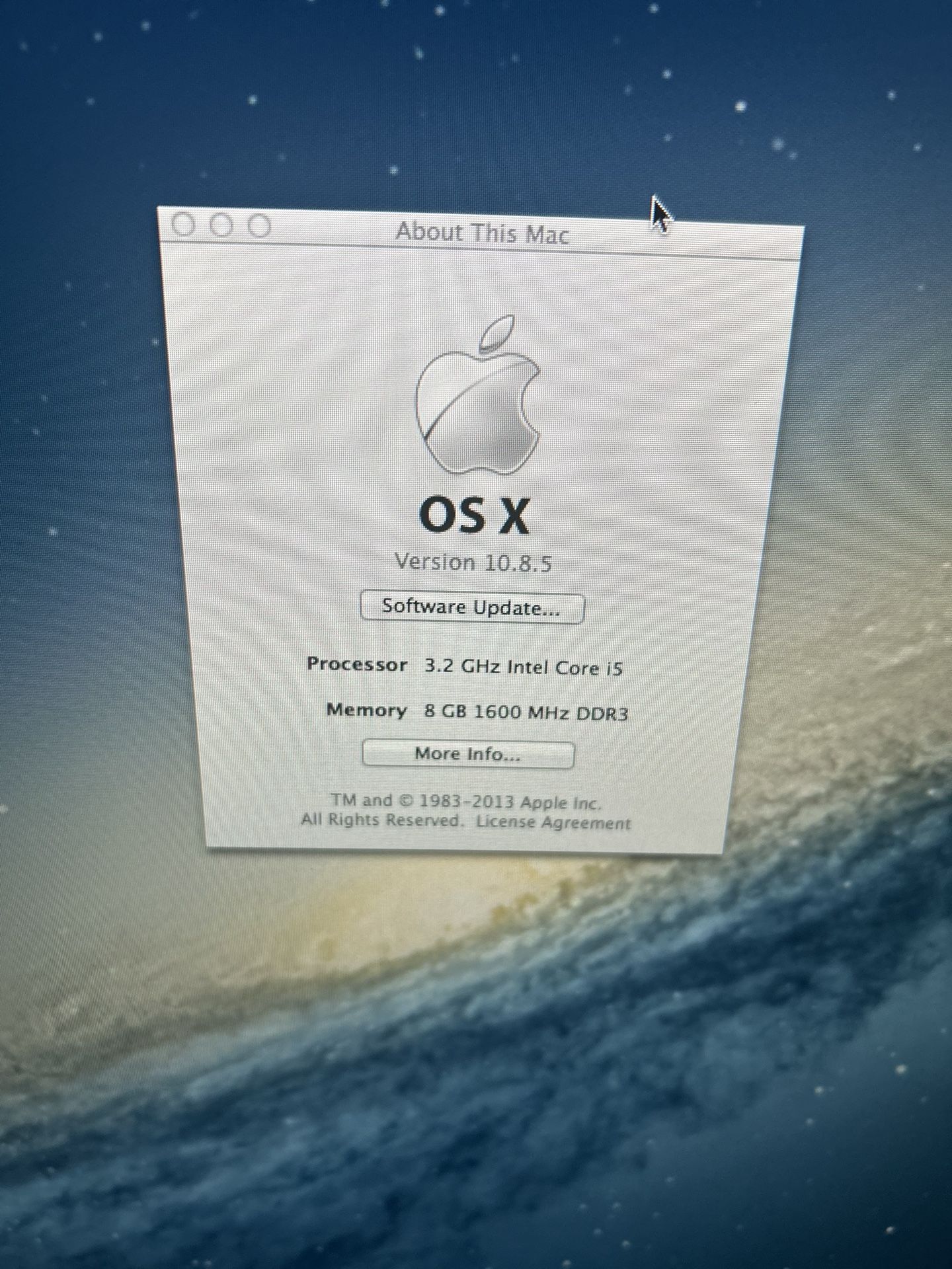 Apple iMac OS X