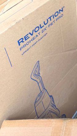 Revolution proheat 2x pet pro upright deep cleaner