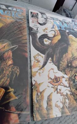 Magic the Gathering Ice Age TPB Vol 1-2 - ARMADA Comics 1995 Comic Set SEALED BAGGED...SUPER RARE