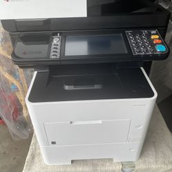 Kyocera Ecosys M3655idn Black & White Copier Low Counter, 20K Only